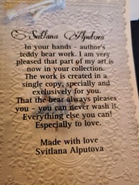 Image 4 of Artist Bear Svitlana Alputova