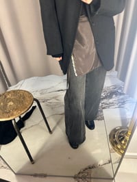 Image 2 of Apron Mini — Pearl Buttons (Chocolate)