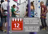 Image 4 of Fundamentals - Introduction to Indoor Rock Climbing