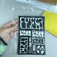 Image 2 of Want- eggshell Sticker sheet 