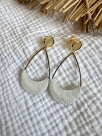 Boucles LORETTE Blanc