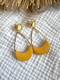 Boucles LORETTE Jaune