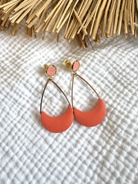 Boucles LORETTE Orange