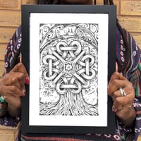 Image 2 of The Cold Moon Call of Nature A4 Print 