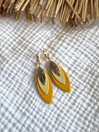 Boucles NATURA Jaune