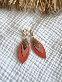 Boucles NATURA Orange
