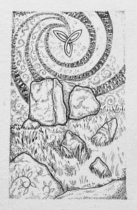 Image 2 of Stone Circle Evolution A4 Print 