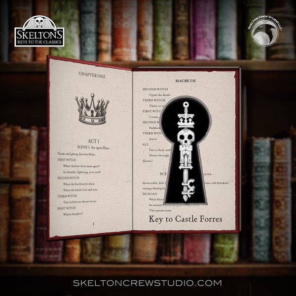 Image of Skelton's Keys to the Classics: Key to Castle Forres from Shakespeare's Macbeth!