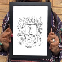 Fehu Beginning of Immortal Soul A4 Print