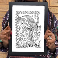 Image 1 of The Elder Corvidae A4 Print 