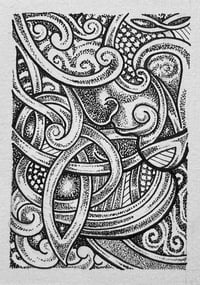 Image 1 of When Love & Cosmic Embrace A4 Print