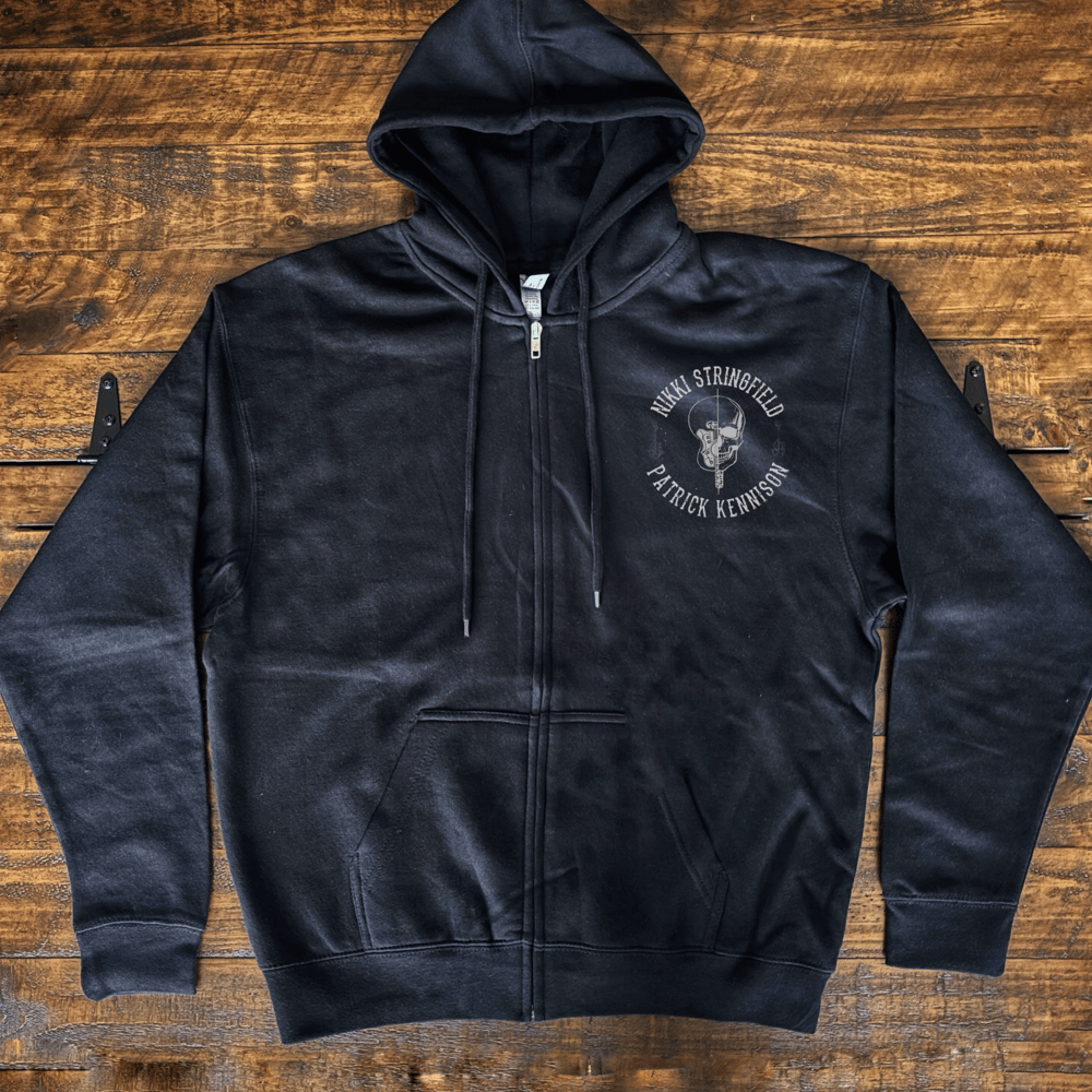 Image of NS & PK Acoustic Skull Hoodie