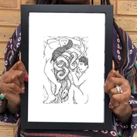 Image 2 of Serpent’s Forever Curse of The Forbidden Fruit A4 Print