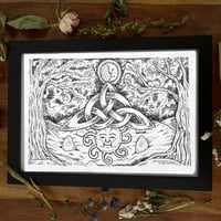 Image 1 of Heart of The Celtic Solaris A4 Print 