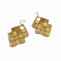 Image 6 of Boucles d'oreilles dorées Aoki