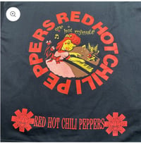 Image 3 of 1990s Red Hot Chilli Peppers Screen Print & Embroidered One Unisex Over Size  Super Rare
