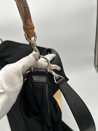 Image 7 of Gucci Bamboo Black Shoulder Bag