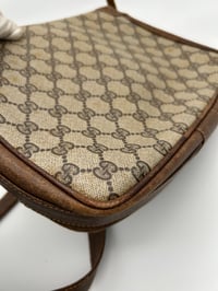Image 10 of Gucci GG Canvas Brown Leather Vintage Crossbody Bag