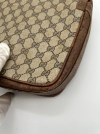 Image 11 of Gucci GG Canvas Brown Leather Vintage Crossbody Bag