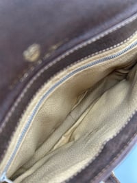 Image 16 of Gucci GG Canvas Brown Leather Vintage Crossbody Bag