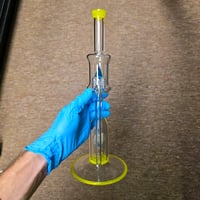 Image 3 of YELLOW OPAL > ICY WHITE SATIN & TRANSPARENT MARINA HORNET