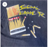 Image 2 of 1992 Suicidal Tendencies Single Stitch 2 Sided Euro Tour ML/ Large 