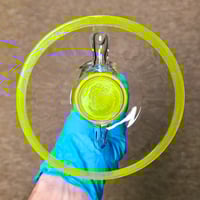 Image 6 of YELLOW OPAL > ICY WHITE SATIN & TRANSPARENT MARINA HORNET