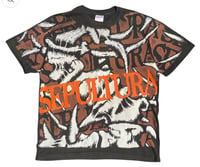 Image 1 of 1992 Sepultura All Over Print Single Stitch Winterland Rock Express