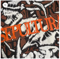 Image 5 of 1992 Sepultura All Over Print Single Stitch Winterland Rock Express