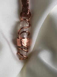 Image 2 of Clear quartz - Copper necklace 