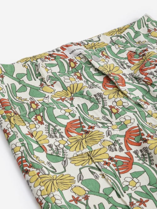 Image of 2-Pantalón multicolor color herbalist pattern pants