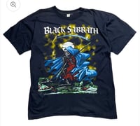 Image 1 of Black Sabbath Single Stitch 1995 2 Sided Print L-XL