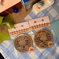 ECO BUNNY COASTERS