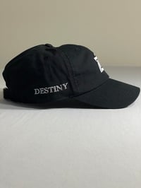 Image 2 of Black and White dad hat