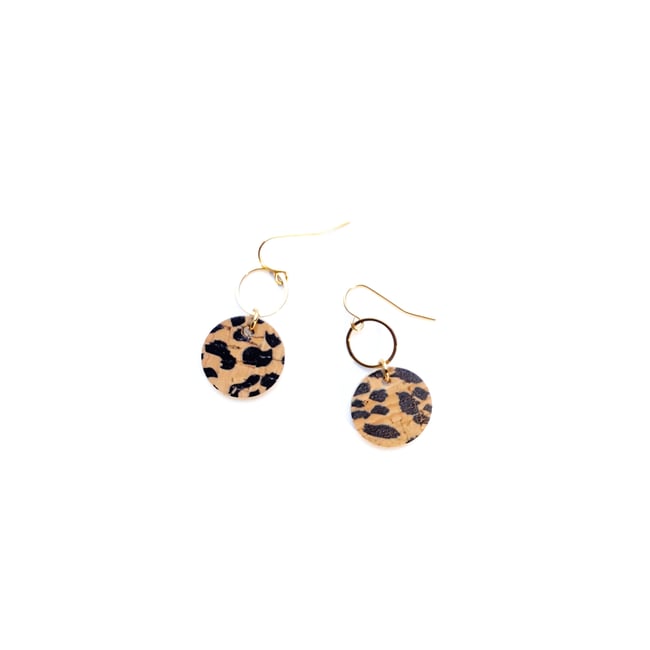 Harley Leopard Dainty Earrings 