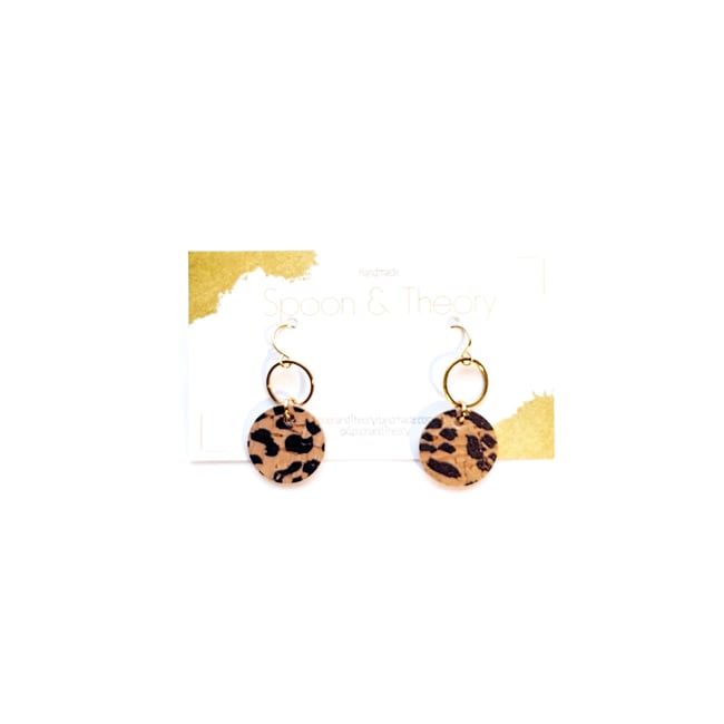 Harley Leopard Dainty Earrings 