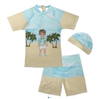 Image 1 of Three piece swimwear