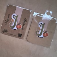 Image 10 of Magnetic Bookmark--Swoopy Ghost Pick Your Initial