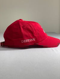 Image 2 of Red and White dad hat