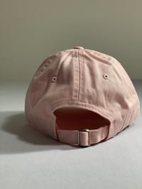 Image 3 of Pink and White dad hat