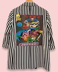 Image 1 of Stripe ✘ Ibiza blazer ✘upcycling jacKet ✘vintage