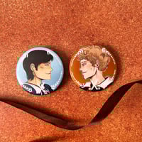 Image 1 of Shane & Ilya Button Set | Heated Rivalry