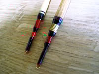 Image 3 of 2 x Norfolk reed & goose quill floats