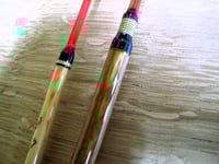 Image 4 of 2 x Norfolk reed & goose quill floats