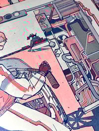 Image 5 of Future Motorcycles Riso Print