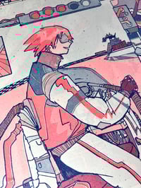 Image 6 of Future Motorcycles Riso Print