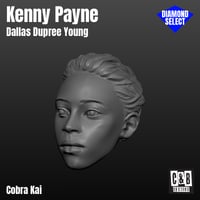 Image 1 of Kenny Payne 3D Printed Head Diamond Select