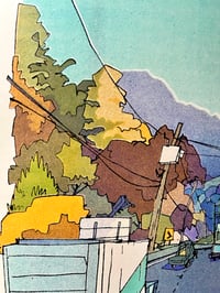 Image 3 of Highway Risograph Print