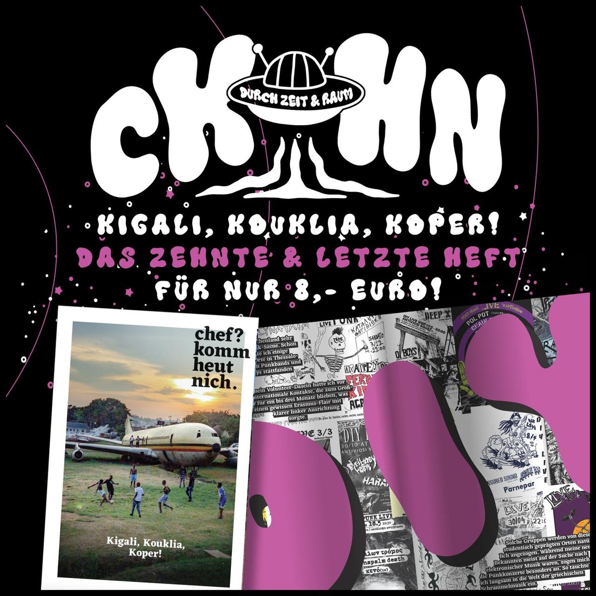 Heft – chef? komm heut nich. – Ausgabe 10