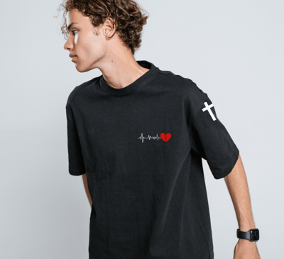 Image of Broken Heart Tee (Lamentations 3:25)